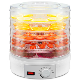Deshidratador De Alimentos  Con 5 Bandejas 335W