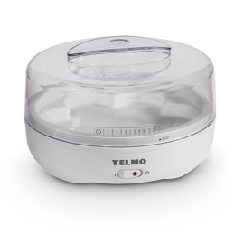 Yogurtera 1,1 Lts. 7 Jarros De Vidrio De 160 Ml.