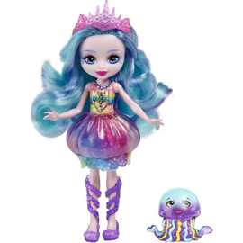Muñeca Enchantimals Reina Medusa Jelaine Fnh22Jelan...
