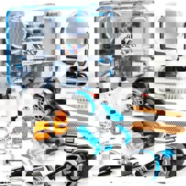 Kit De Afeitado  De Barber Shop Pretend Play Toy Par...