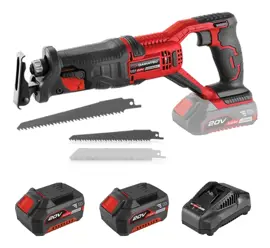 Sierra Sable 20V  / 2 Baterias 4.0Ah / Cargador