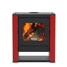 Calefactor A Leña Gold 500 Black Vision
