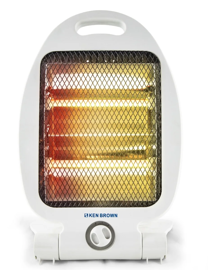 Estufa Calefactor Eléctrico Halógeno Kb22 Blanco
