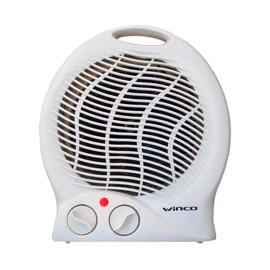 Caloventor W114 Termostato Regulable 900W1800w Bla...