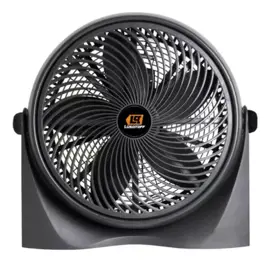Ventilador Turbo 20 Pulgadas Negro 120W Inclinable