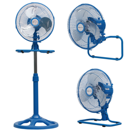 Ventilador home 3 En 1 65W 3 Velocidades Celeste Kjh...