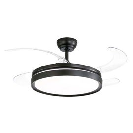 Ventilador De Techo Retráctil Con Luz Led  W1343b 32...