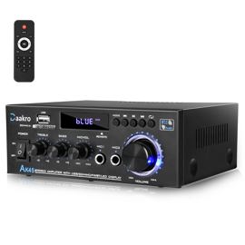 Inicio Amplificador De Audio Estéreo Ak45 300W Blue...