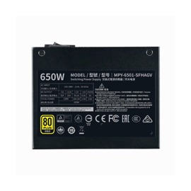 Fuente 650W Cooler Master 80+ Plus Bronze V3