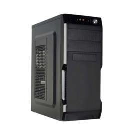 Gabinete 2801 Kit Negro Mid Tower C/Fuente 600W Sta...