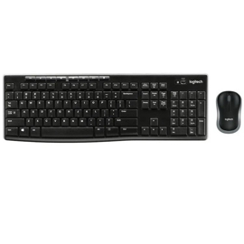 Teclado Combo Desktop Wireless Mk270 Negro