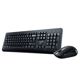 Kit De Teclado Y Mouse Km160 Color Negro