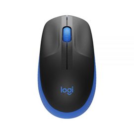 Mouse Inalámbrico M190 Azul Y Negro