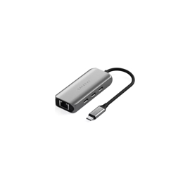 Hub Adaptador 4 Puertos UsbC  A01580 2.5Gb Ethernet