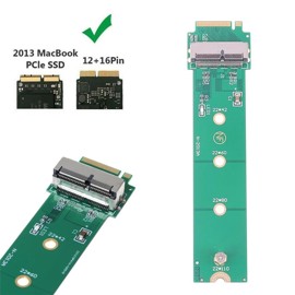 Adaptador Ssd M.2 Para Macbook Air/Pro 12 Y 16 Pines...