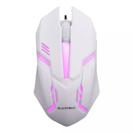 Mouse Gamer A20 Con Cable Usb Blanco