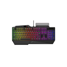 Teclado Gamer TgK120rgb Usb Rgb Español Ergonómico