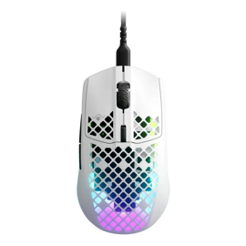 Mouse Ss62603 Aerox 3 Snow Blanco Ergonómico