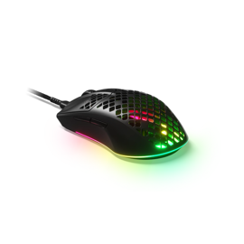 Mouse Ss62611 Aerox 3 Onyx Luces Negro