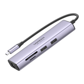 Adaptador 7 En 1 4K Hdmi Usb C Hub