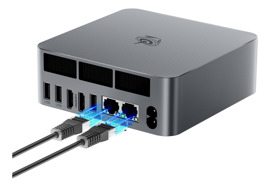 Mini Pc Eqr5, Amd Ryzen 5, 8Gb Ram, 500Gb Ssd