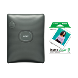 Impresora Instantánea Fujifilm Square Link Negra +2...