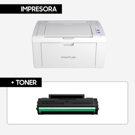 Combo Impresora Monofunción Láser P2509w + Toner Pd...