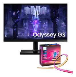 Combo Monitor 24 165Hz + Tira Led Philips