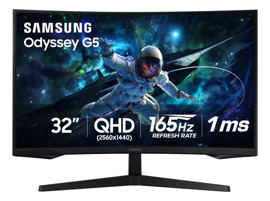 Monitor Curvo Odyssey G55c 32 Qhd Para Juegos 165H