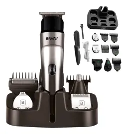 Maquina Cortadora De Pelo Barba Afeitadora Nariz Bwa...