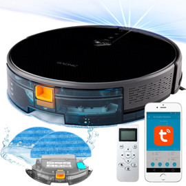 Aspiradora Robot  Z900 Trapeadora 3 Modos 200M2 App ...