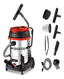 Aspiradora Industrial 80 Litros 3000W 3 Motores Tach...