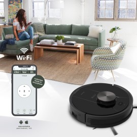 Aspiradora Inalambrica Robot Smart-tek Ava Pro Max + Mopper Wifi Mapeo