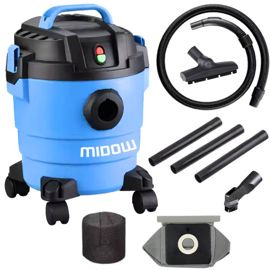 Aspiradora Sopladora 1000W 10 Litros Liquidos Y Pol...