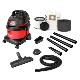 Aspiradora Sopladora Shopvac Polvo/Liquido 10 Lts 14...