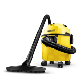 Aspiradora Kárcher Wdl1 Amarillo 1000W Aspsolidosliq...