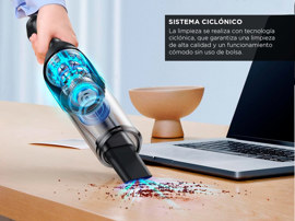 Aspiradora Vertical 2 En 1 De Mano 600W