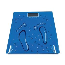 Balanza De Baño Kjh2015K Azul 180Kg