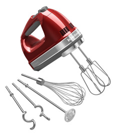 Batidora De Mano Khm926 9 Velocidades Roja