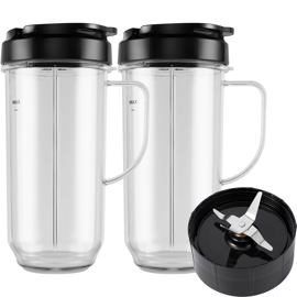 Juego De Vasos Para Batidora Magic Bullet 250 W Con ...