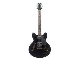 Guitarra Eléctrica  Gg5335 Std Bk Media Caja Arce