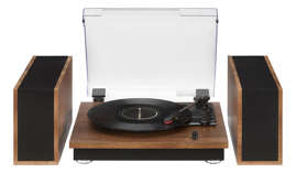 Tocadiscos Cr7502aWa Con Bluetooth Y Altavoces Colo...