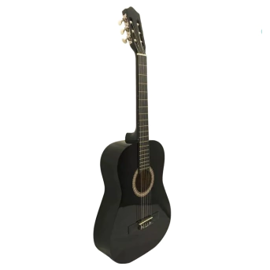 Guitarra Clásica Con Funda Cg39CBk Negra