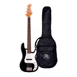 Bajo Eléctrico Fpb625Bk 5 Cuerdas Con Funda