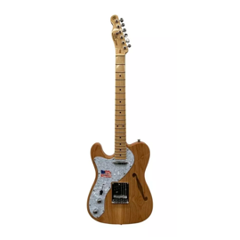 Guitarra Electrica  Telecaster Zurda Semi Hollow Ash