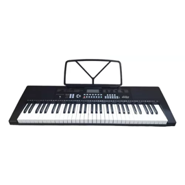 Teclado Musical Sk326Bk 5 Octavas 61 Teclas Negro