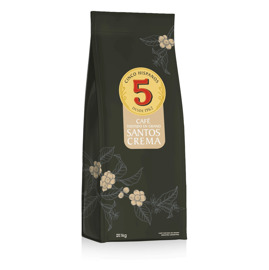 Café En Grano Santos Crema  1Kg