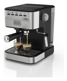 Máquina De Café Expreso Y Capuchino Blackdecker 15 B...