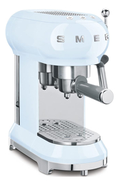 Cafetera  Retro Años 50, Estilo Azul Pastel