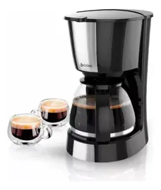 Cafetera Eléctrica  De Filtro Jarra 600 Ml Acero Ino...